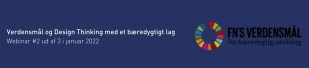verdensmål biblioteker webinar design thinking bæredygtighed